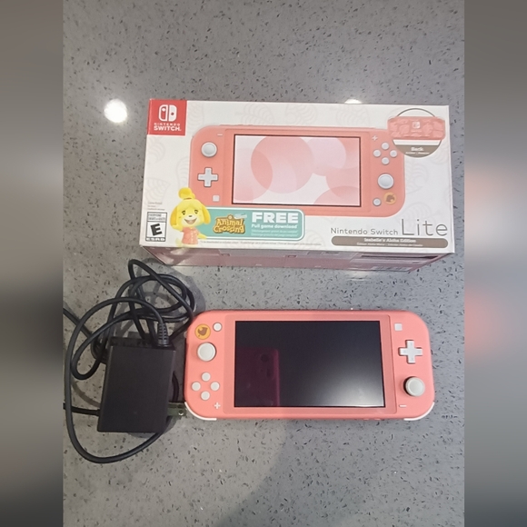 Nintendo Other - Nintendo Switch Lite Pink Handheld Console